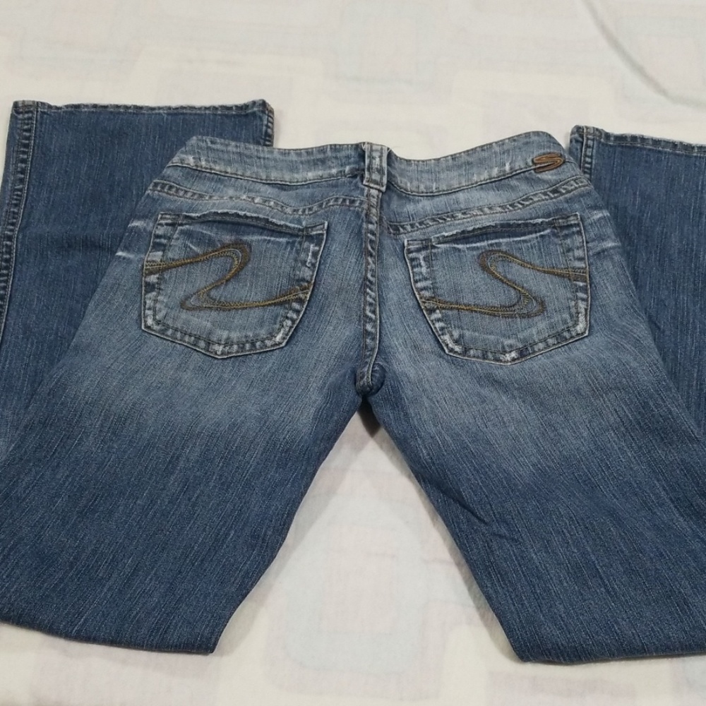 Silver jeans